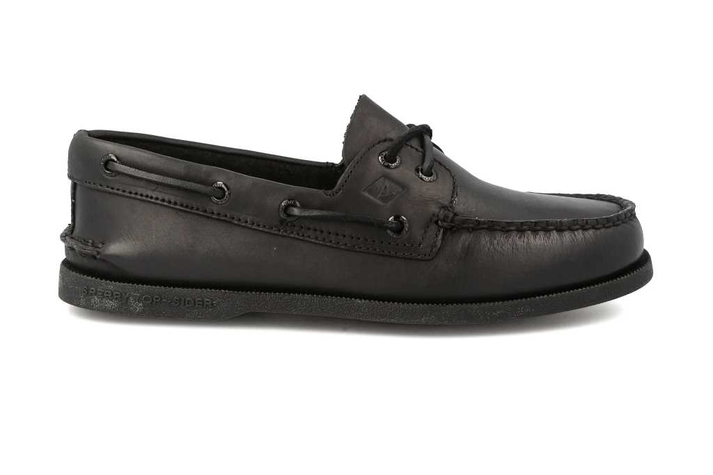 Black sperry shoes mens online