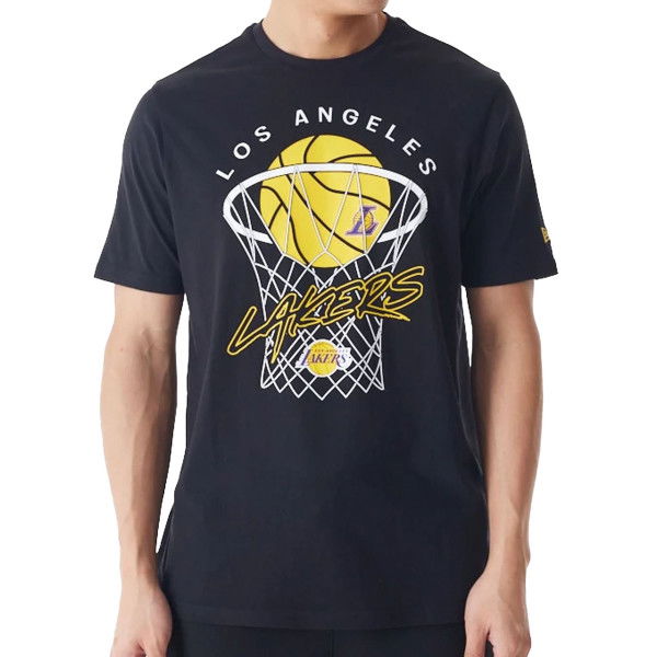 HERREN T-SHIRT NBA NET GRAPHIC TEE LOSLAK (60578574)