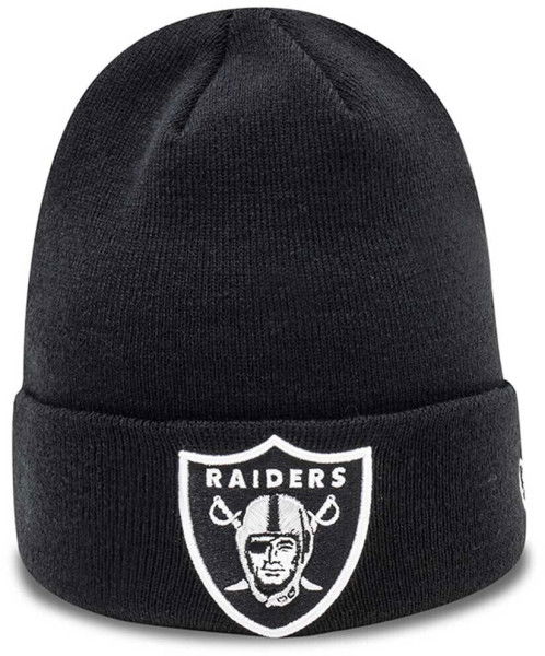 UNISEX BEANIE NFL ESSENTIAL CUFF BEANIE LASRAI BLK (12122722-001)