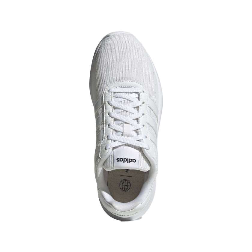 Adidas racer lite white best sale