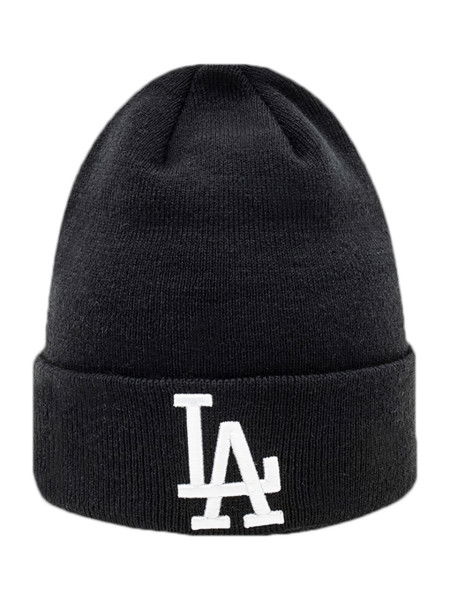 UNISEX BEANIE MLB ESSENTIAL CUFF BEANIE LOSDOD BLKWHI (12122730-001)