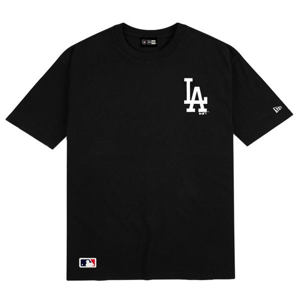 HERREN T-SHIRT MLB ESSENTLS LC OS TEE LOSDOD BLKWHI (604167241)