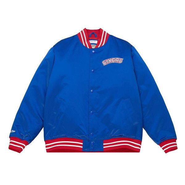 NBA HEAVYWEIGHT SATIN JACKET PHILADELPHIA 76ER (OJBF3413-P76YYPPPROYA)